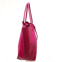Alexander McQueen Tote Bag aus Leder in Rosa / Pink