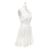 Armani Kleid aus Baumwolle in Weiß