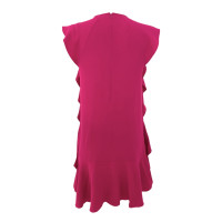 Red Valentino Kleid aus Viskose in Fuchsia