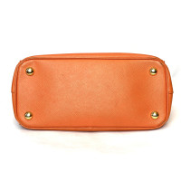 Prada Galleria Mini in orange leather