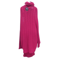 Christian Dior Dress with knitted poncho