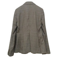 Stefanel Jacket/Coat Wool in Beige
