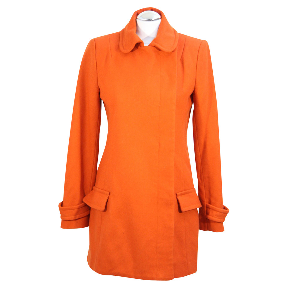 French Connection Cappotto a Orange