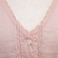 Topshop Short sleeve blouse in pink