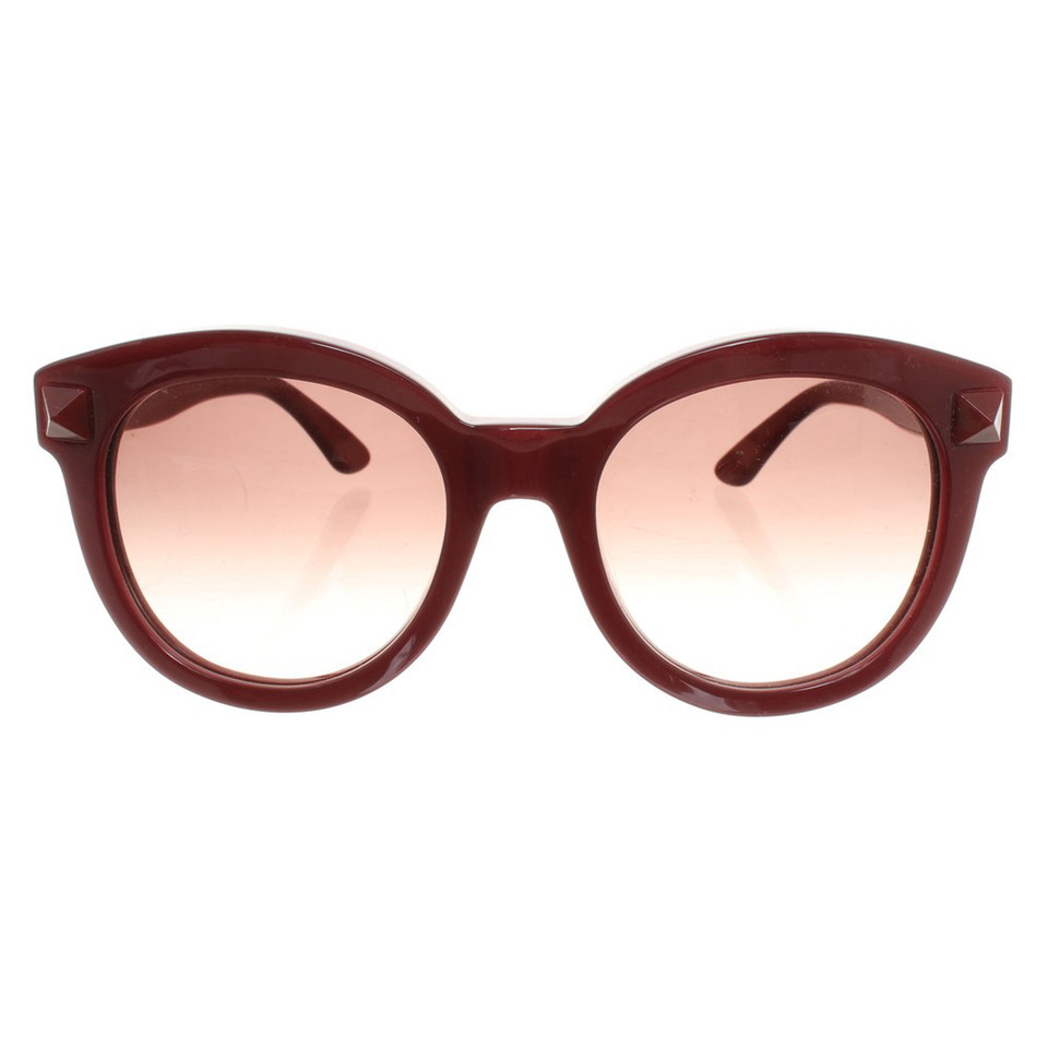Valentino Garavani Sunglasses in Red / Bordeuax
