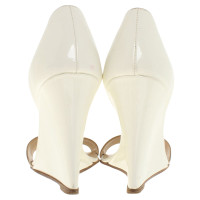 Christian Louboutin Sandales en cuir verni