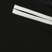 Saint Laurent College jacket black/white