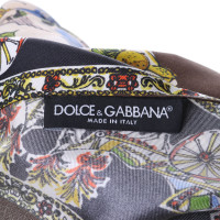 Dolce & Gabbana Chemise en soie avec motif