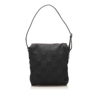 Gucci Shoulder bag Canvas in Black