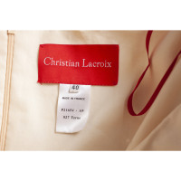 Christian Lacroix Kleid aus Seide in Nude
