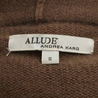 Allude Brown Maglione di cachemire