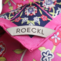 Roeckl Zijden sjaal met patroonprint