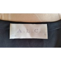 A.L.C. Top Silk in Black