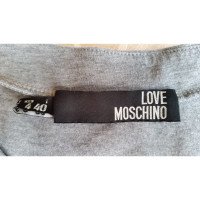 Moschino Love Strick aus Baumwolle in Grau