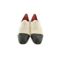 Charles Jourdan Lace-up shoes Leather in Cream