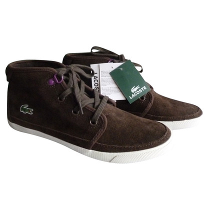 Lacoste Trainers Suede in Brown