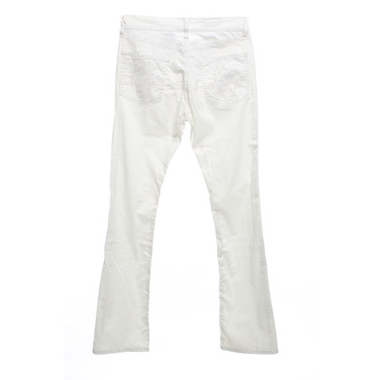 Laurèl Paire de Pantalon en Coton en Blanc
