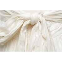 Bcbg Max Azria Dress Silk in White