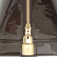 Louis Vuitton "Alma MM Monogram Vernis Amarante"