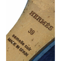 Hermès Wedges Leather in Blue