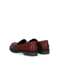 Car Shoe Sandals Leather in Red
