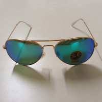 Ray Ban Sonnenbrille in Gold