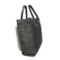 Gucci Tote Bag aus Jeansstoff in Grau