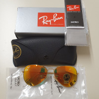 Ray Ban Sonnenbrille in Gold