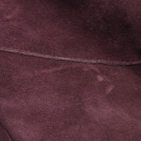Ash Stiefeletten aus Leder in Violett
