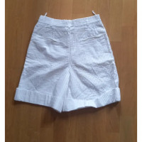 Chanel Shorts aus Baumwolle in Weiß