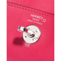 Hermès Lindy Leer in Roze