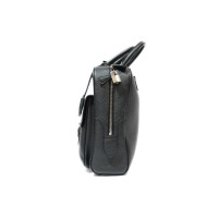 Moynat Handtasche aus Leder in Schwarz