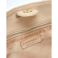 Chanel Shopping Tote aus Leder in Beige