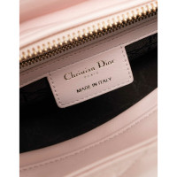 Dior Lady Dior Mittelgroß 24cm aus Leder in Nude