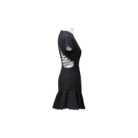 Zimmermann Kleid aus Baumwolle in Schwarz