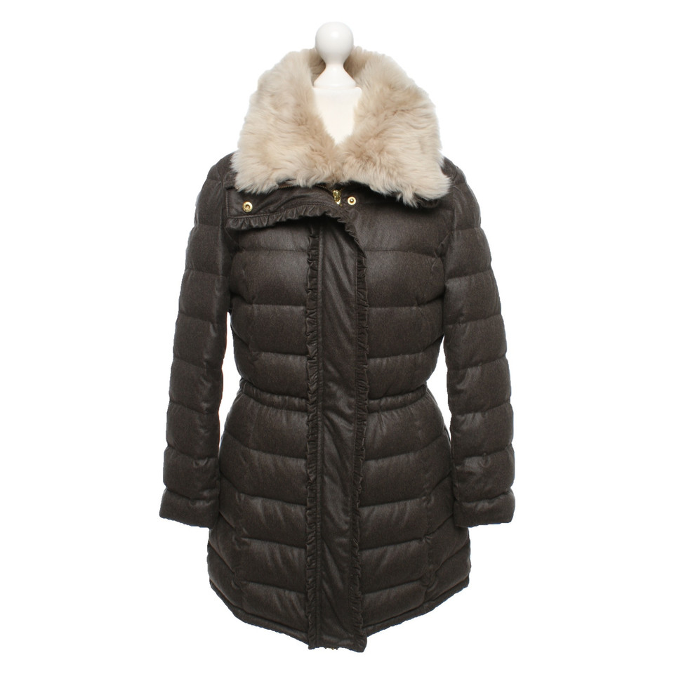 Escada Jacke/Mantel in Braun