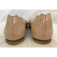 Chloé Slippers/Ballerinas Patent leather in Nude