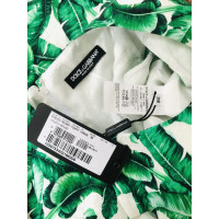 Dolce & Gabbana Robe en Coton en Vert
