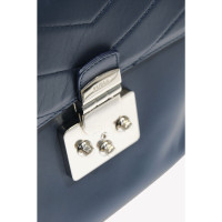 Furla Rucksack aus Leder in Blau