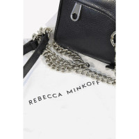 Rebecca Minkoff Umhängetasche aus Leder in Schwarz