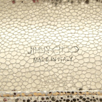 Jimmy Choo Goud / Zilver gekleurde clutch