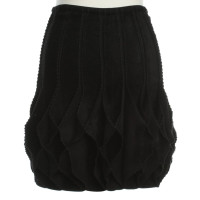 Alaïa skirt 'Origami' in black
