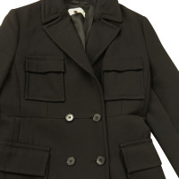 Cerruti 1881 Classic wollen jas in zwart