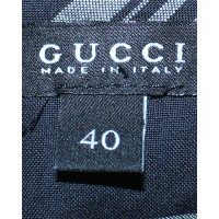 Gucci Oberteil aus Baumwolle in Schwarz