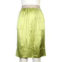 Dolce & Gabbana Skirt Silk in Green