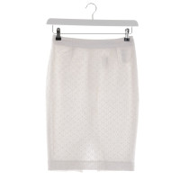 Marc Cain Skirt Cotton in White