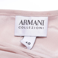 Armani Collezioni Kleid aus Seide in Rosa / Pink