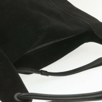 Gucci Handtasche aus Wildleder in Schwarz