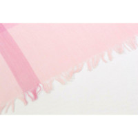 Hermès Schal/Tuch aus Baumwolle in Rosa / Pink
