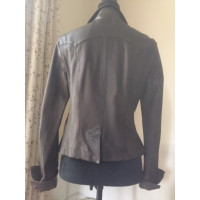 Marc Cain Blazer Leather in Brown